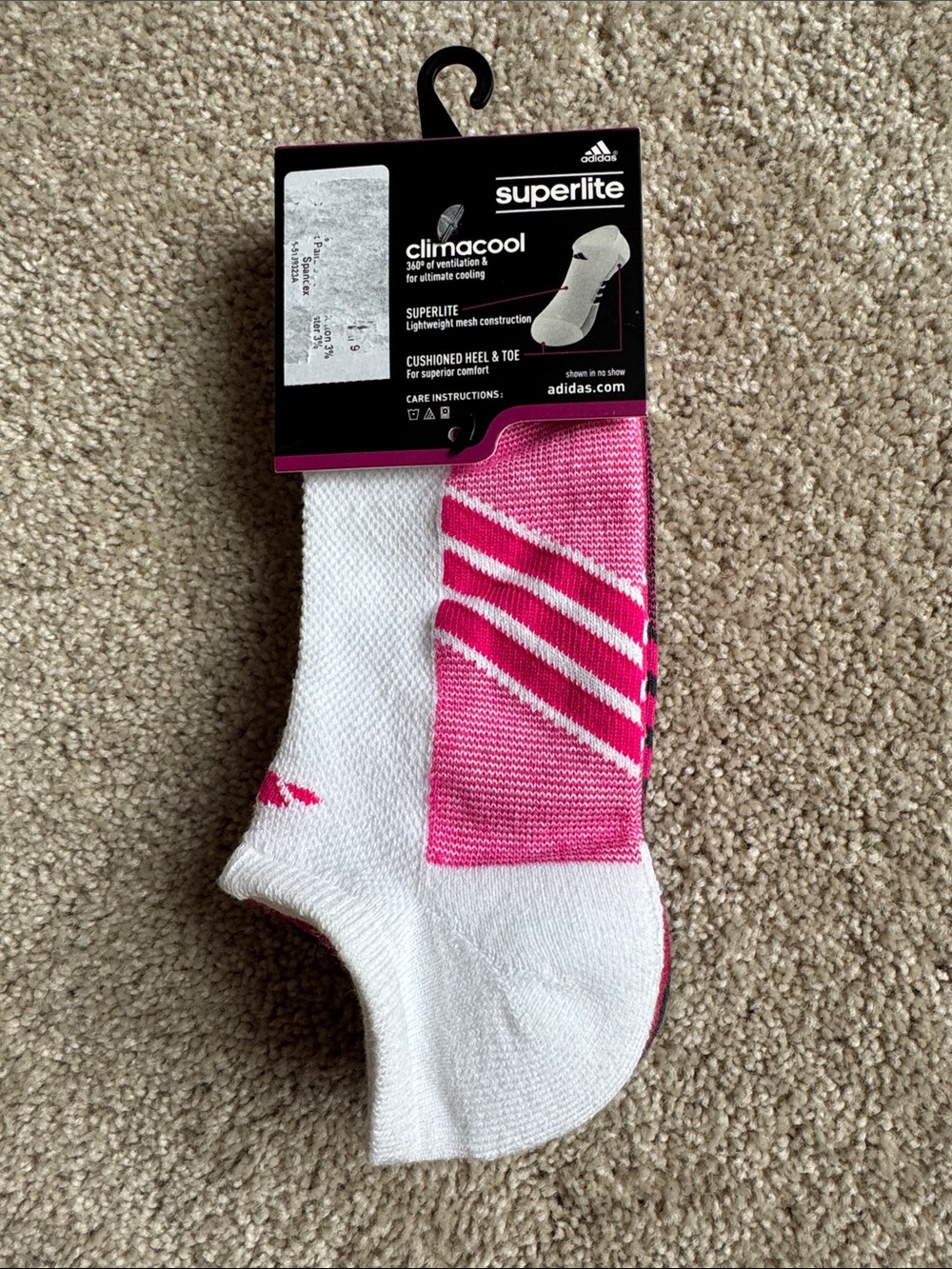 adidas Women's Superlite Athletic Socks - 3-pack - Picture 3 of 4
